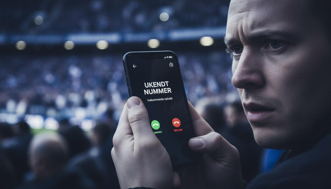 Uventet opkald under kampen